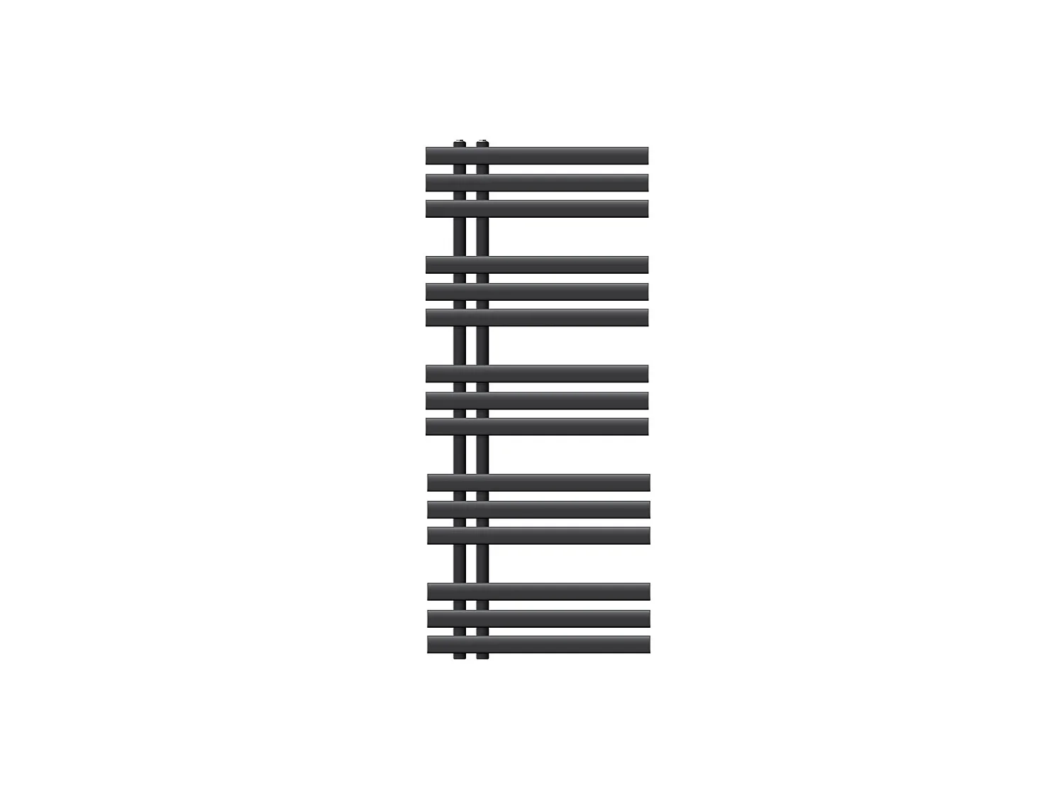 Radiateur de salle de bains design Iron EM 500x1200 mm Anthracite LuxeBath