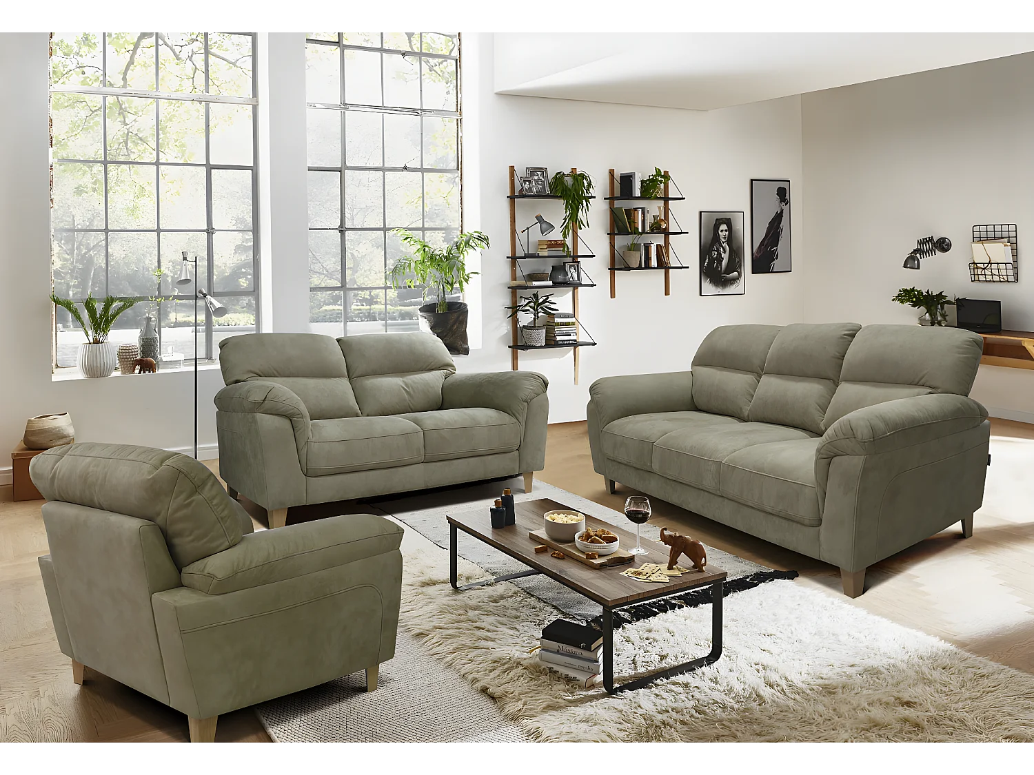 3 Pers. Canapé Trento