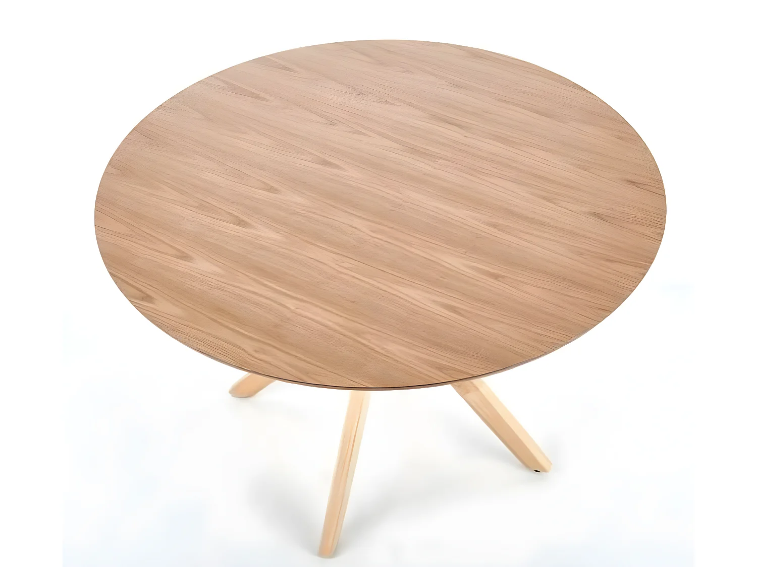 Tavolo da pranzo Nicola/Rotondo/MDF//Marrone