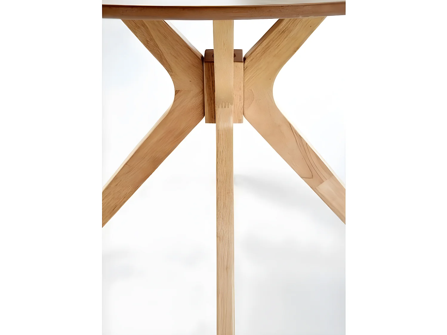 Tavolo da pranzo Nicola/Rotondo/MDF//Marrone