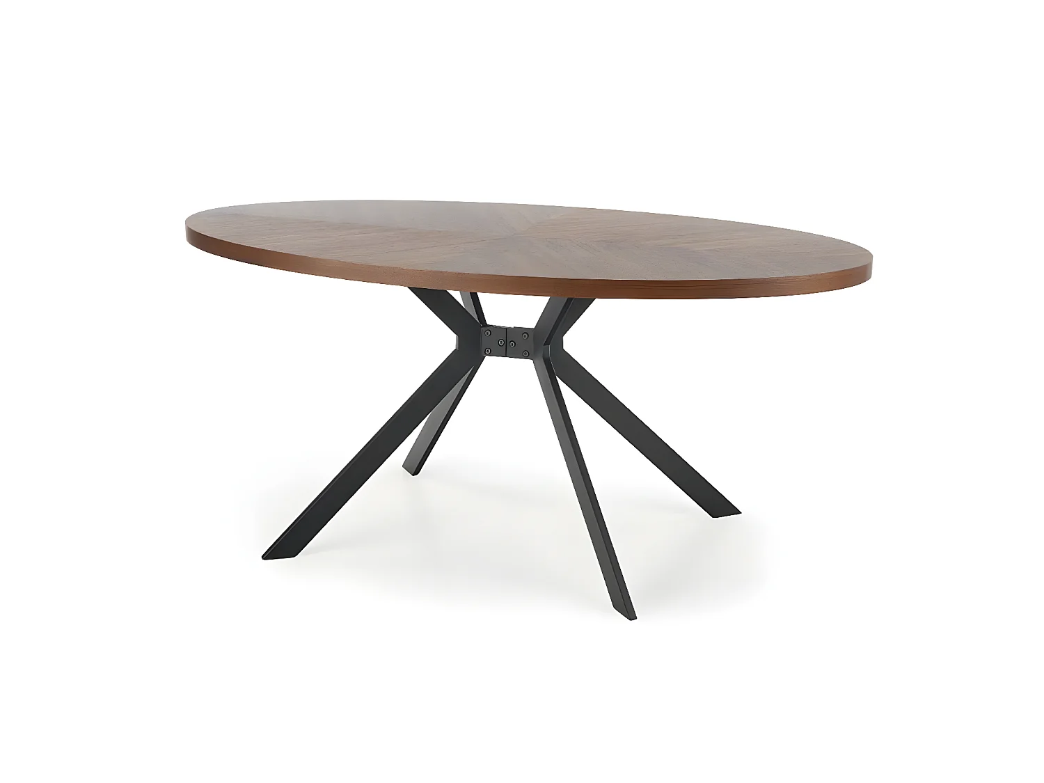 Tavolo da pranzo Locarno (90x170)/MDF e impiallacciatura/marrone