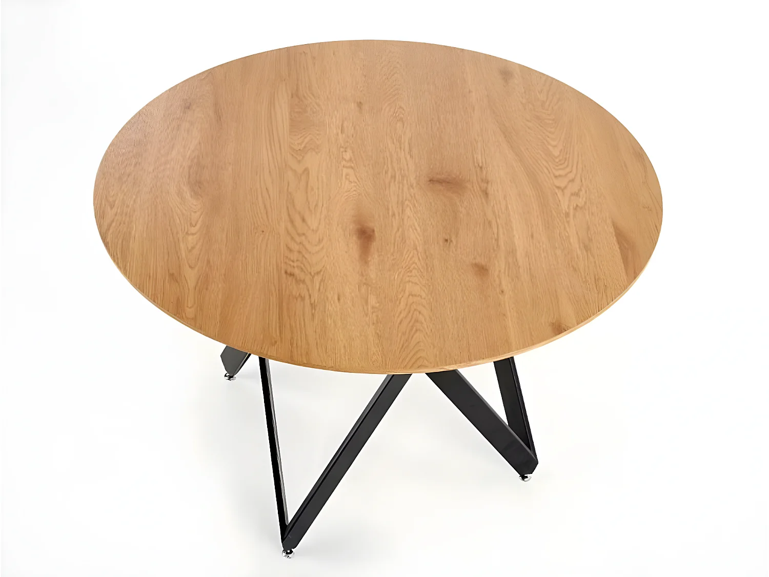 Esstisch Arnold (O120)/Braun&Schwarz