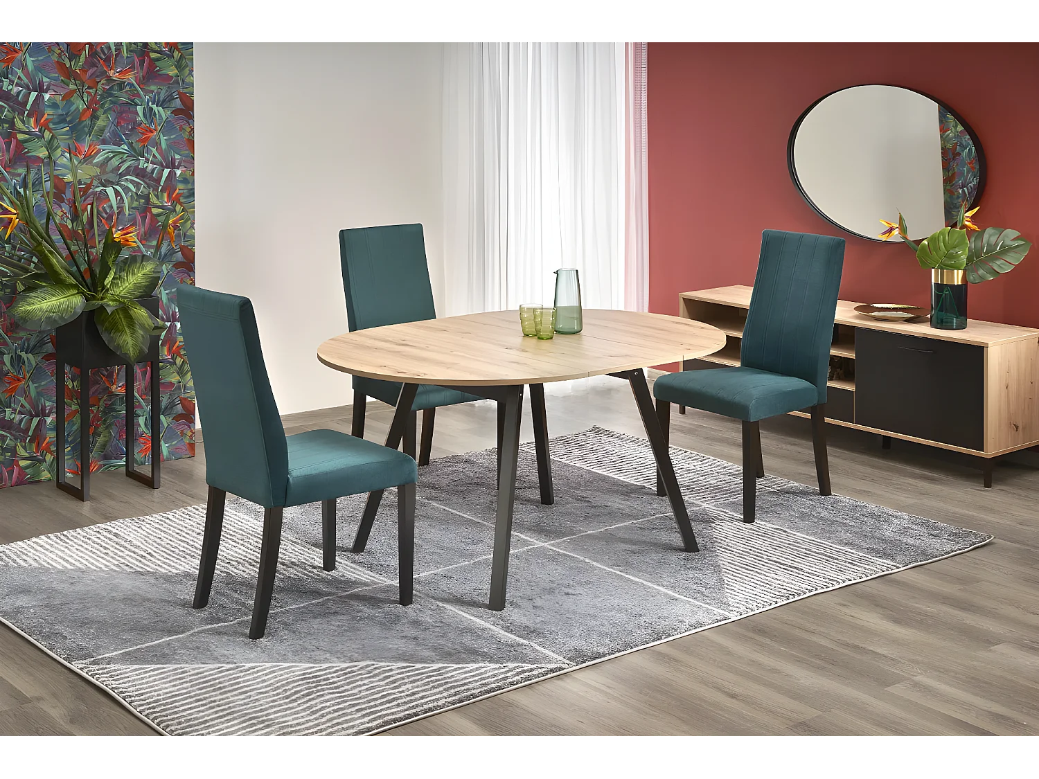 Tavolo da pranzo Raven (73x142)