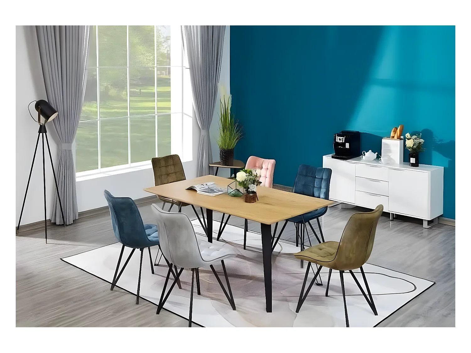 Table de salle à manger Cany (90x160)