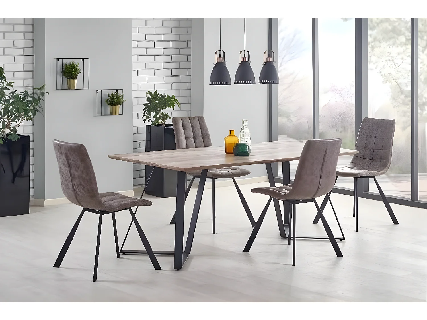 Tavolo da pranzo Calgari (90x180)