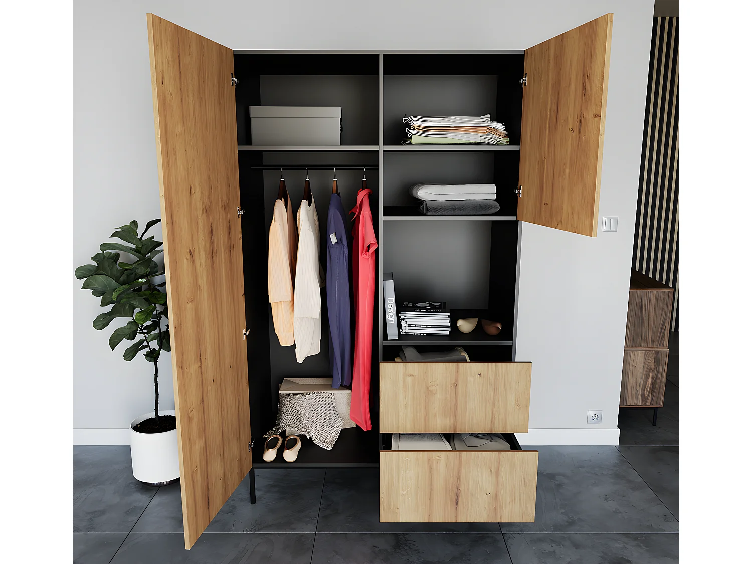 Highboard Farnia LW / En Stock/Artisan&Noir