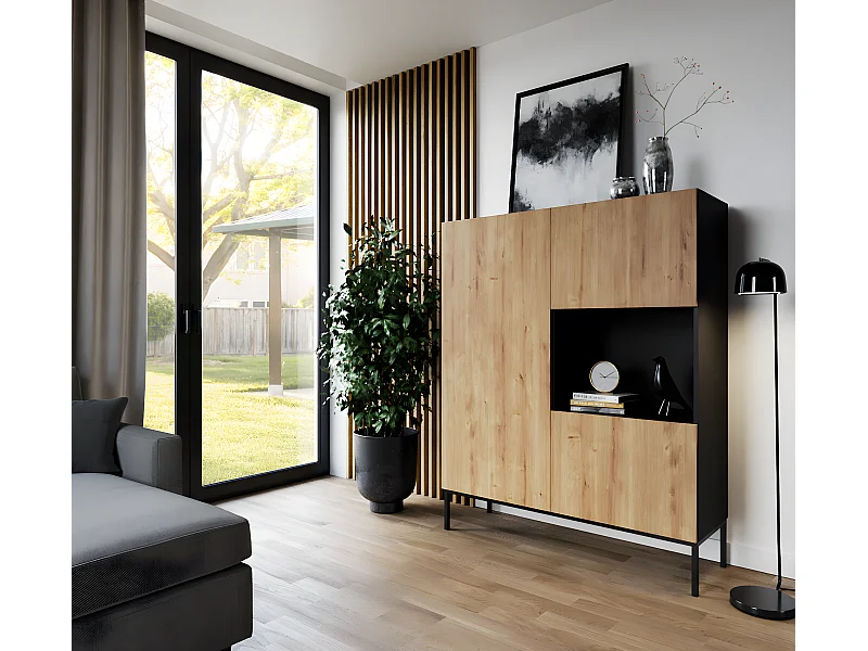 Highboard Farnia MW / In Magazzino/Artisan&Nero