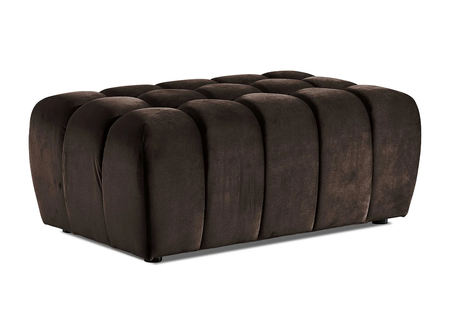 Pouf Commforti/Stoffbezug/Anthrazit