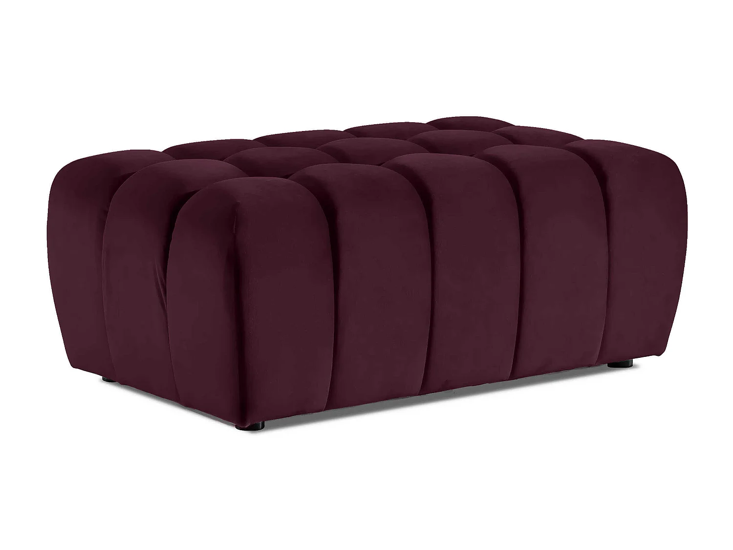 Pouf Commforti/Tissu/Anthracite