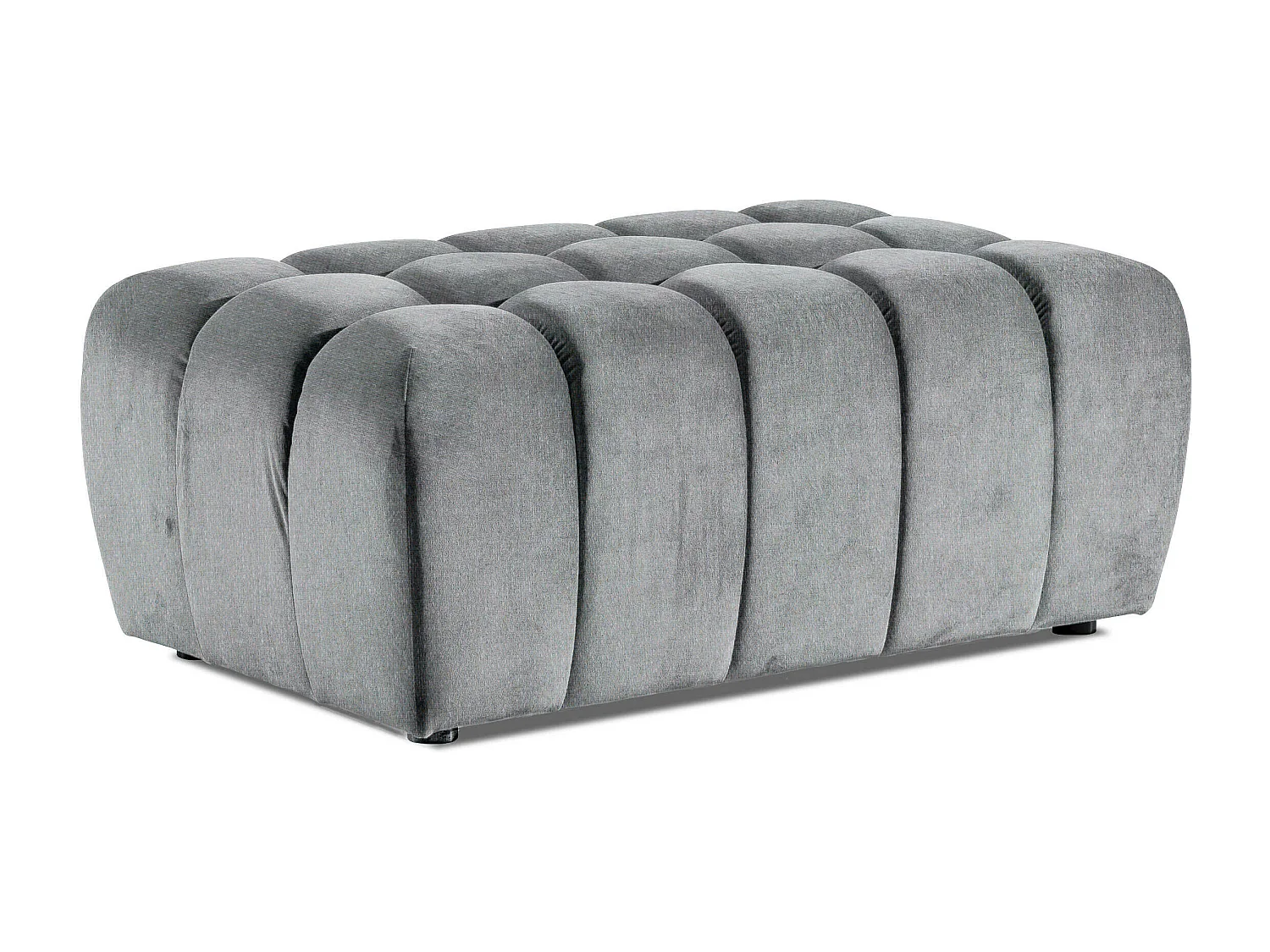 Pouf Commforti/Tissu/Anthracite