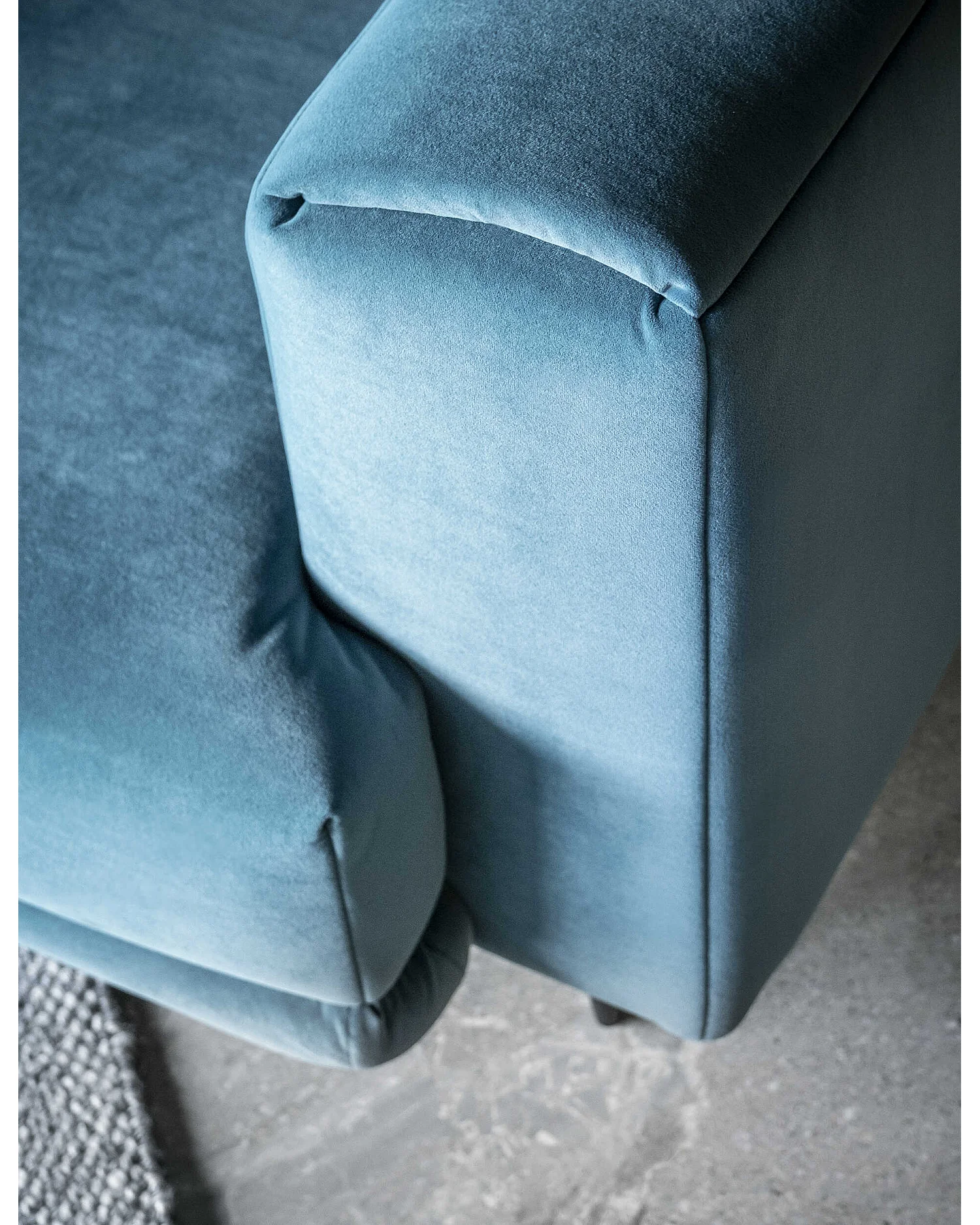 Bureau Hobas/Blanc/Marron/Noir/Aggloméré laminé