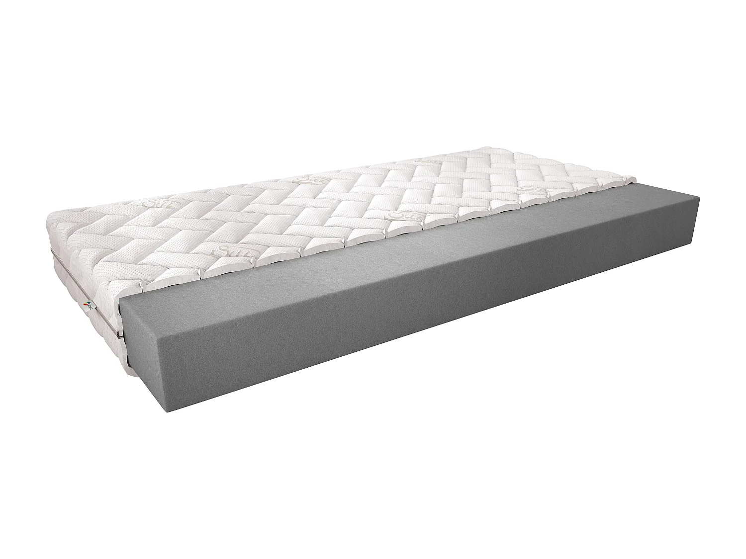 Matelas Zehnd/200x200/Blanc