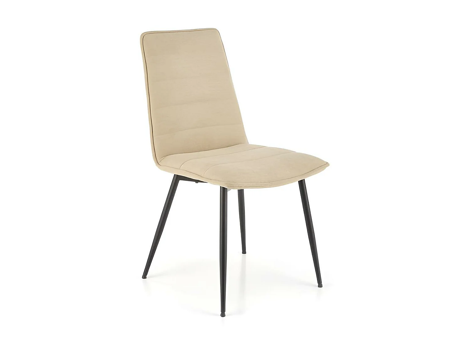 Stuhl Clarion/Holz&Stoffbezug/Schwarz&