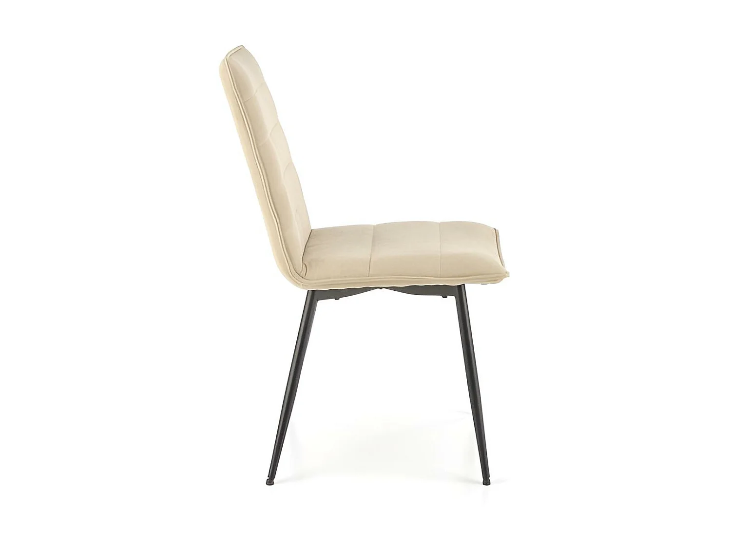 Stuhl Clarion/Holz&Stoffbezug/Schwarz&