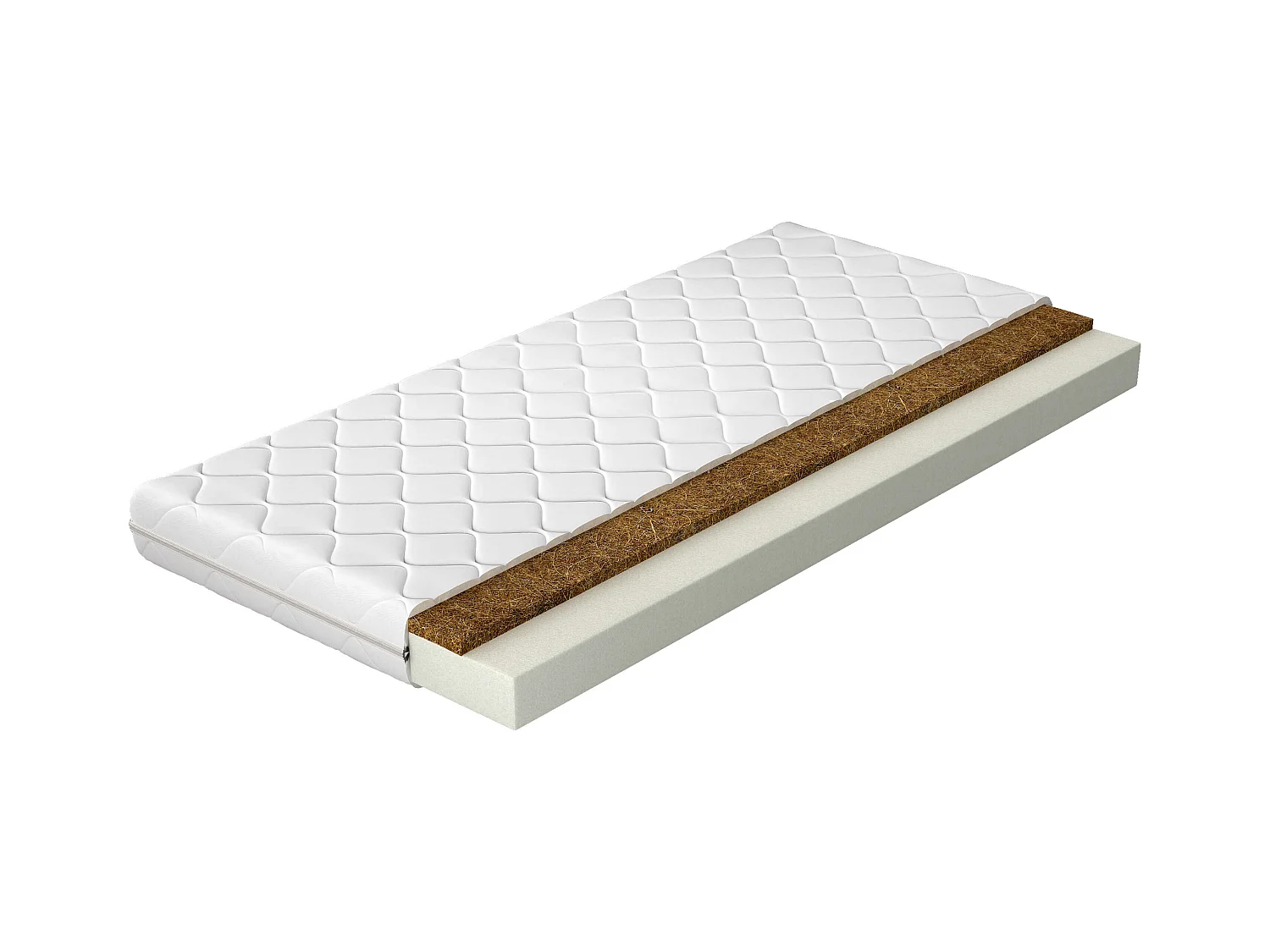 Matelas Ulina/90x200/Blanc