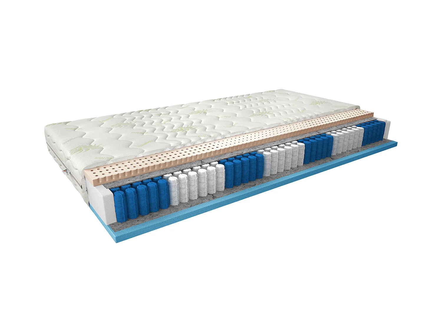 Matelas Emilly/140x200/Blanc
