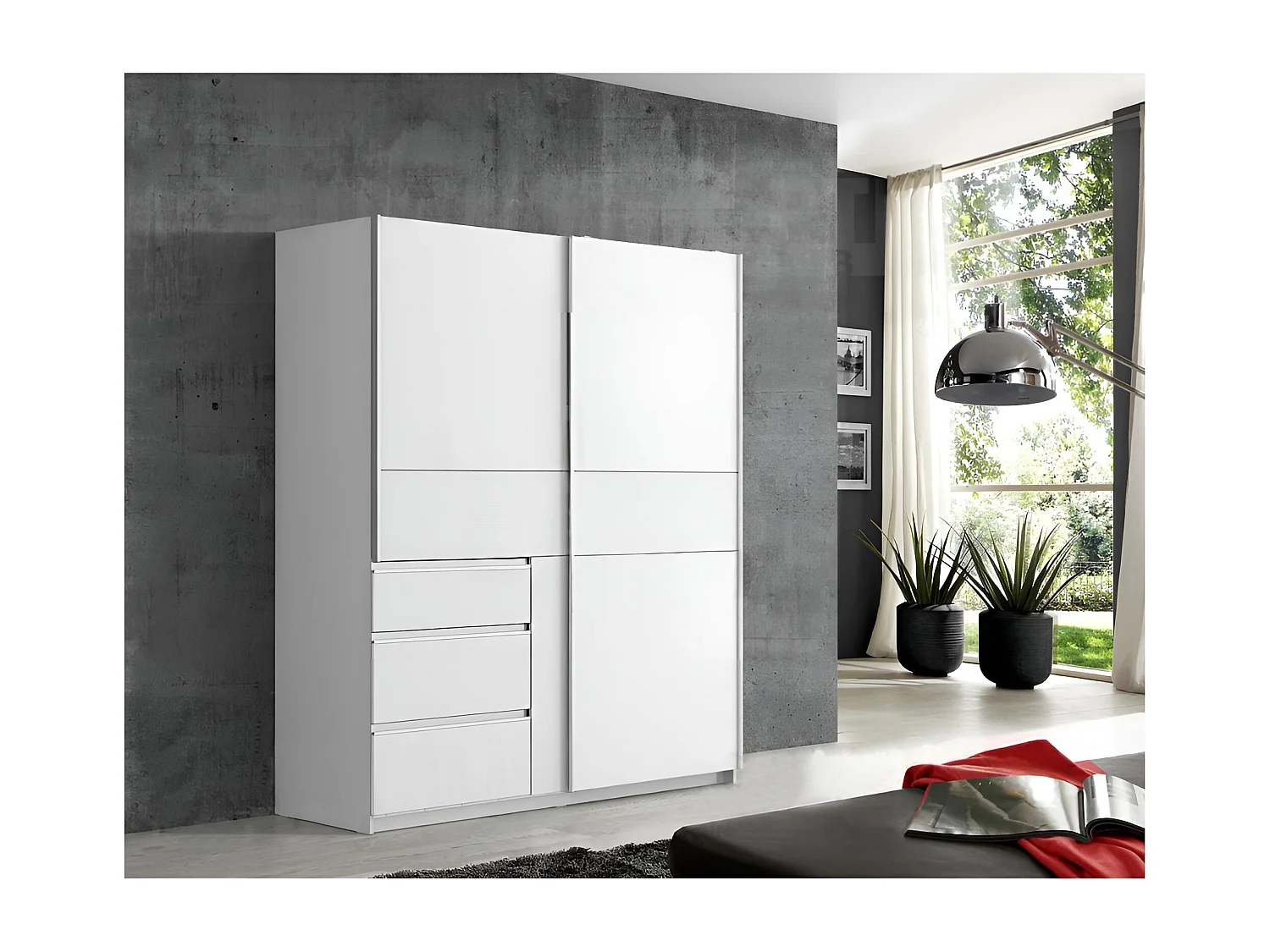 Kleiderschrank Wais (200cm)