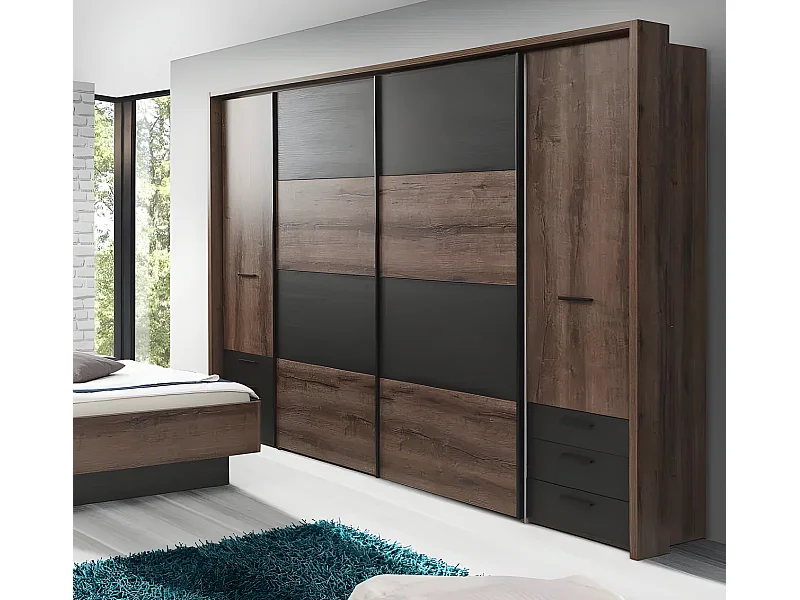 Kleiderschrank Baveno (270cm)