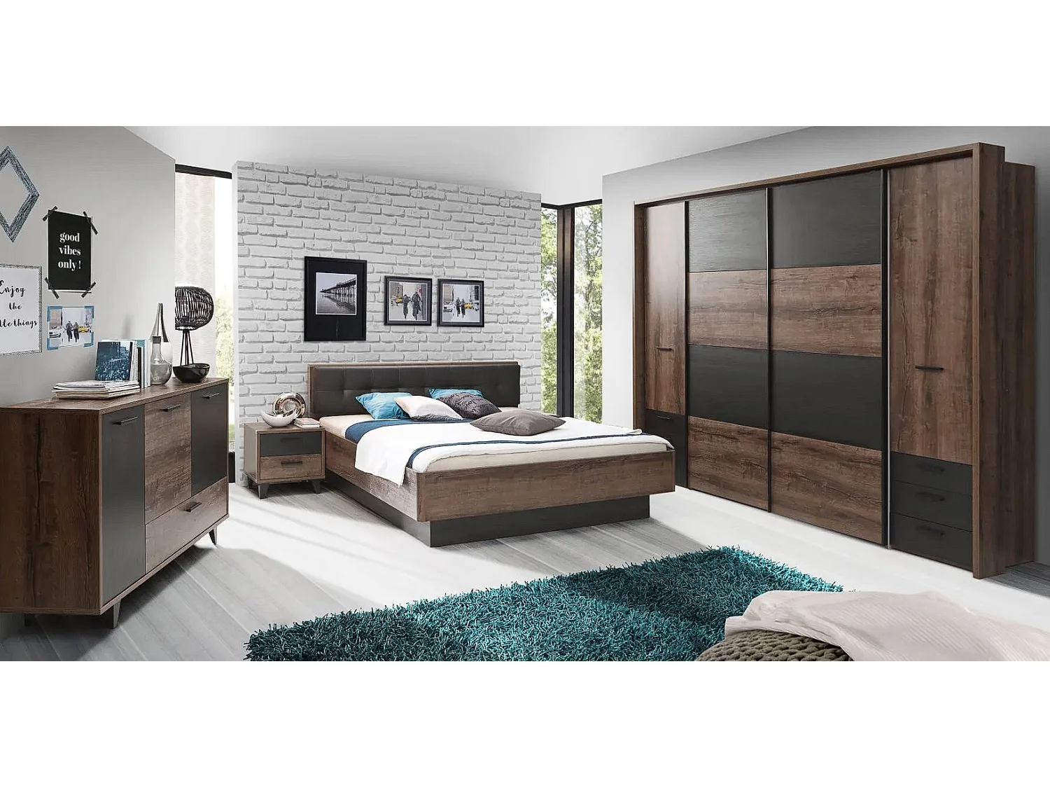 Kleiderschrank Baveno (270cm)