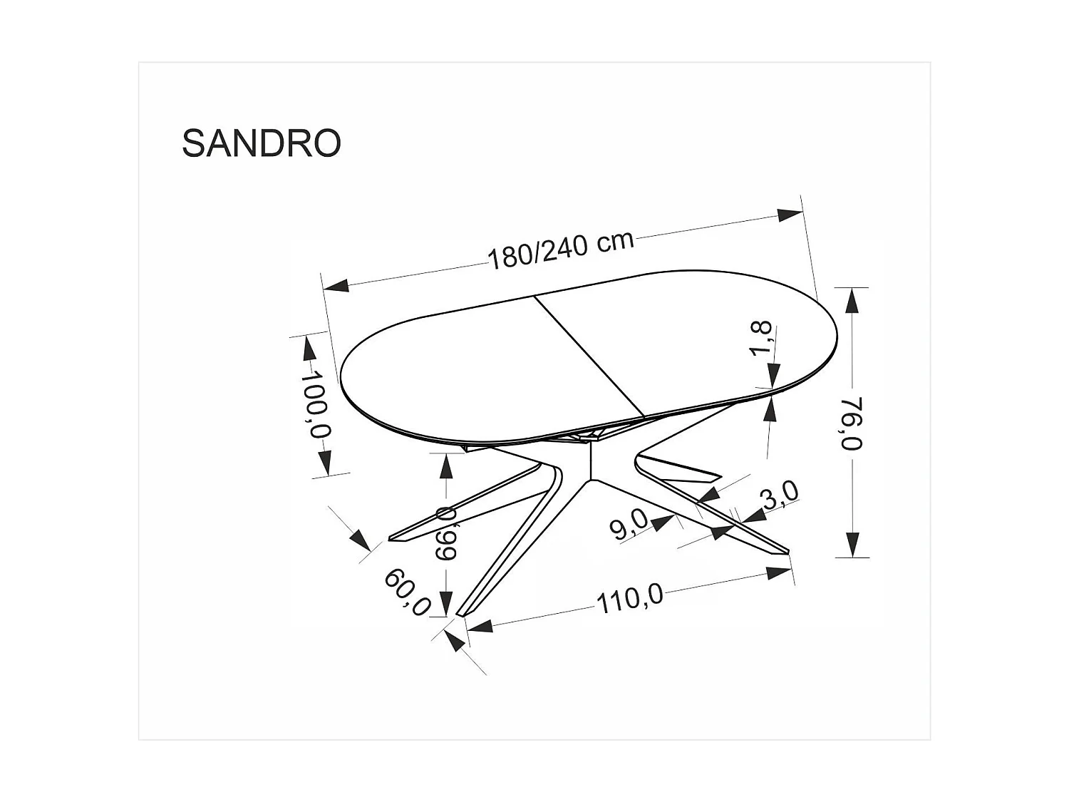 Kleiderschrank Viner XL (270cm)