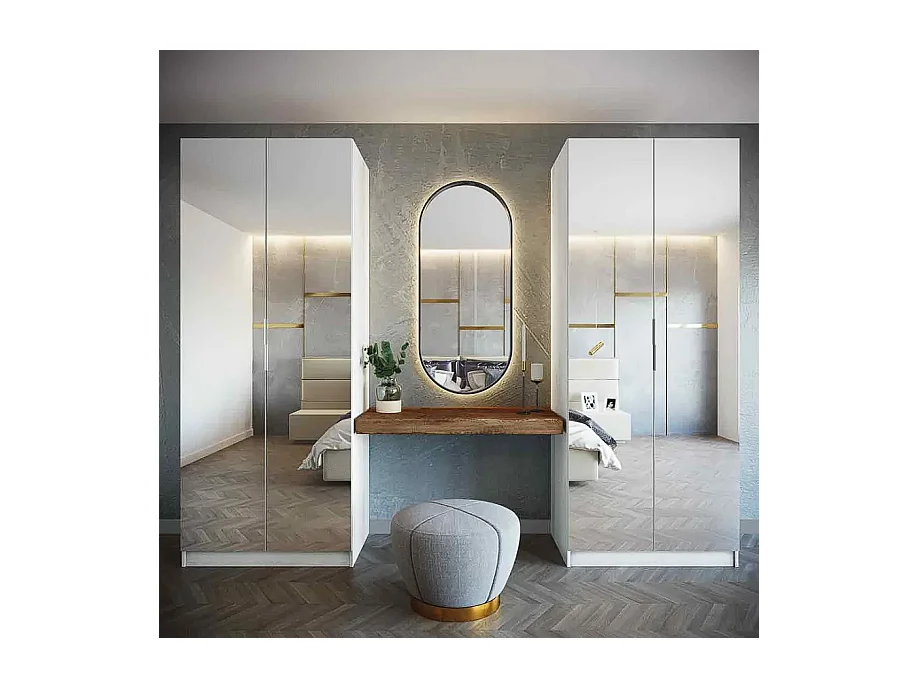 Kleiderschrank Luca Twins (2x80cm)