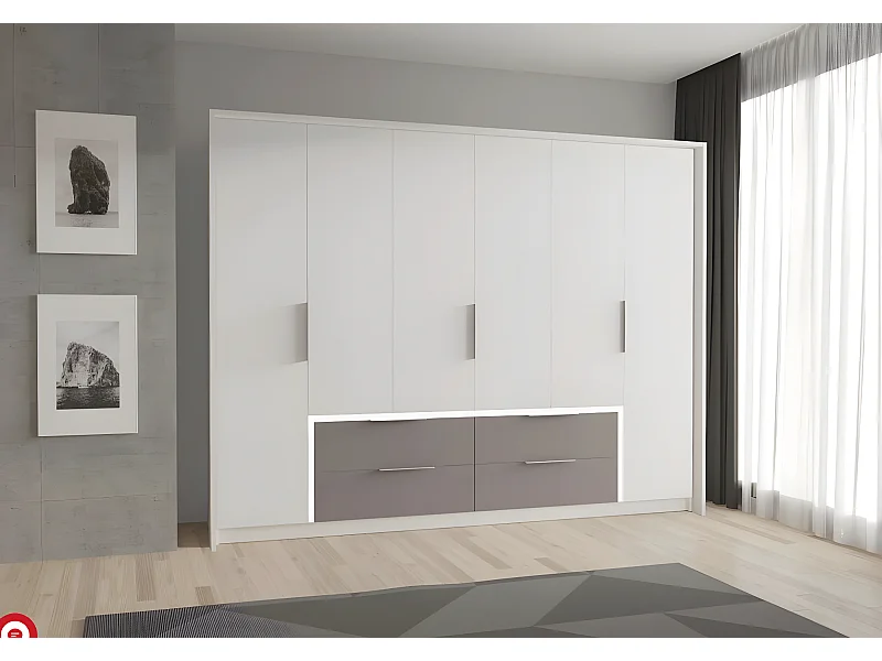 Kleiderschrank Luano (270cm)