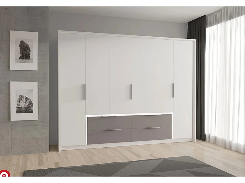 Kleiderschrank Luano (270cm)