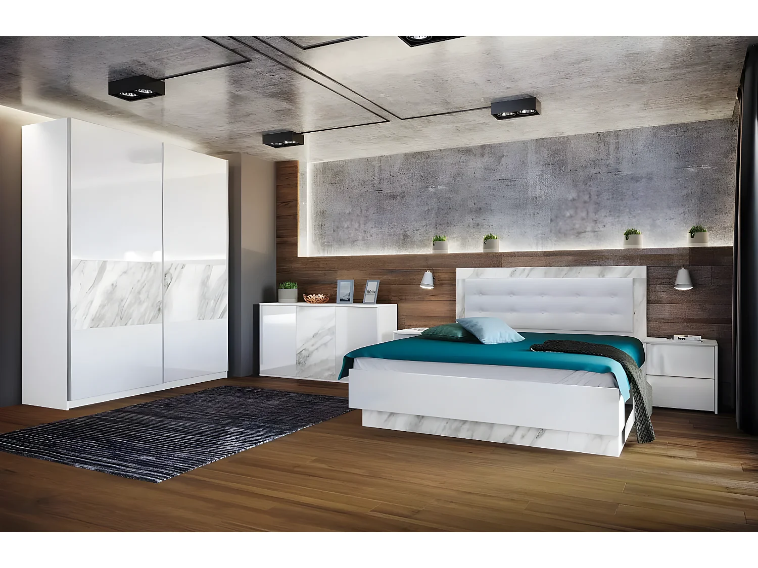 Set de chambre Claudia