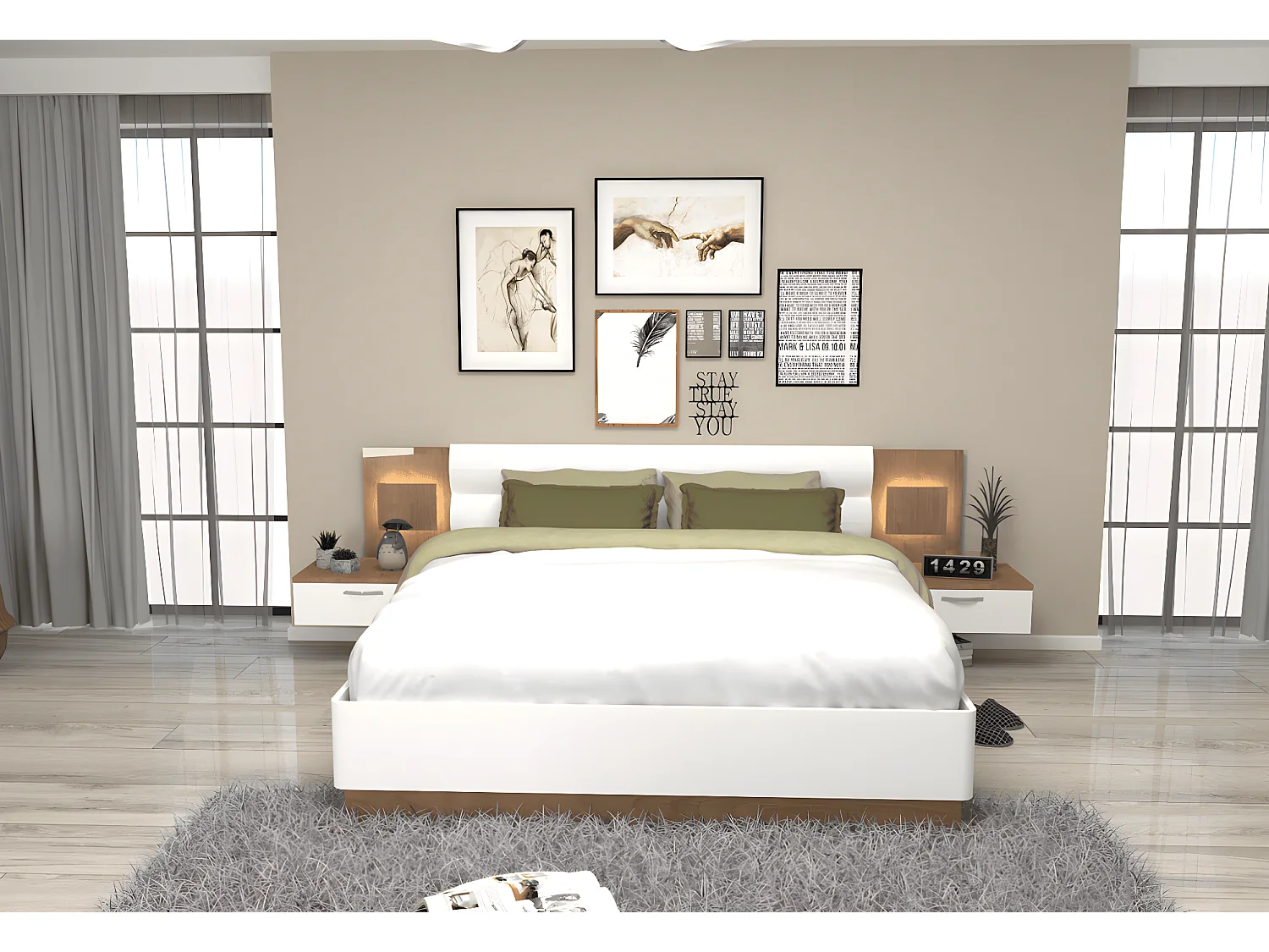 Schlafzimmer Set Capri