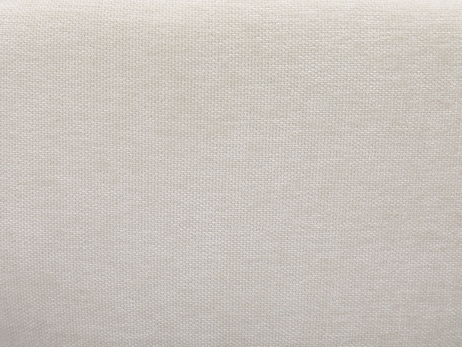 Barhocker 2er-Set höhenverstellbar - Stoff & schwarzes Metall - Cremefarben - LIKOLIA