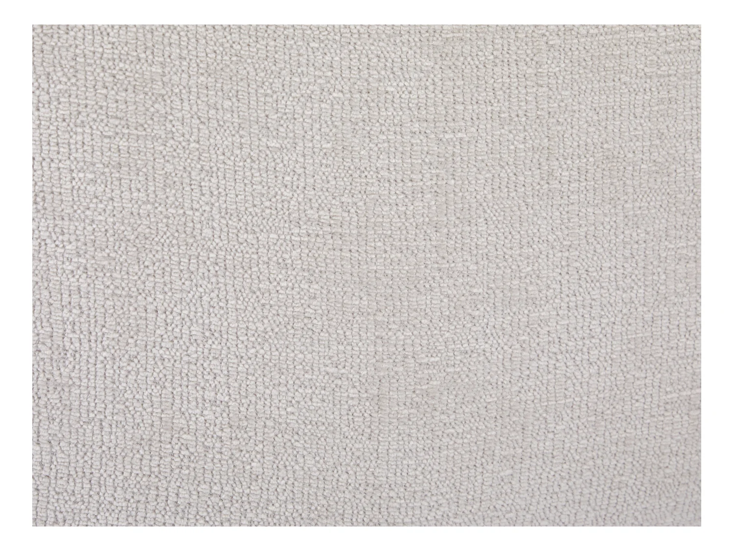 Chaise avec accoudoirs en tissu texturé et bois d'hévéa - Crème - MODINIA