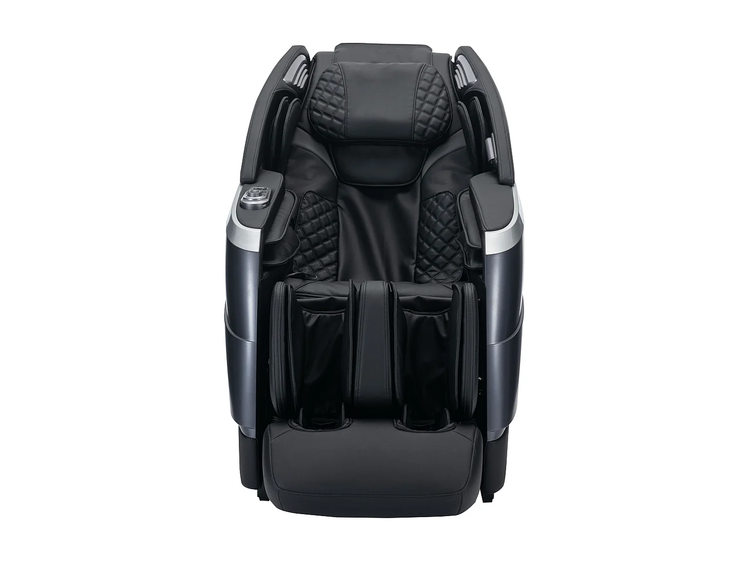 Fauteuil massant en simili - Commande vocale - Système zéro gravité - Noir - ULAP