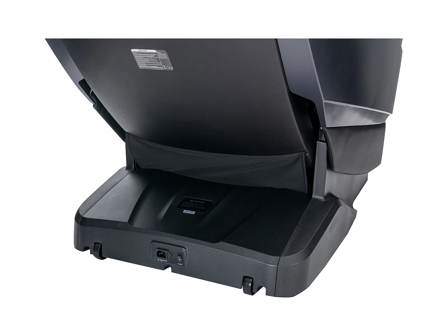 Sillón de masaje en simil cuero - Control por voz - Sistema de gravedad cero - Negro - ULAP