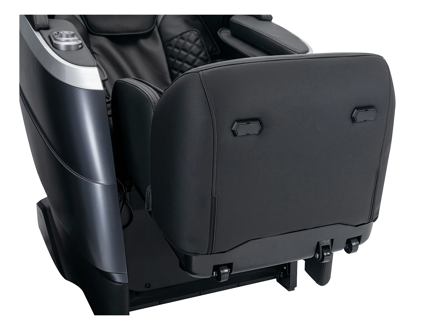 Sillón de masaje en simil cuero - Control por voz - Sistema de gravedad cero - Negro - ULAP