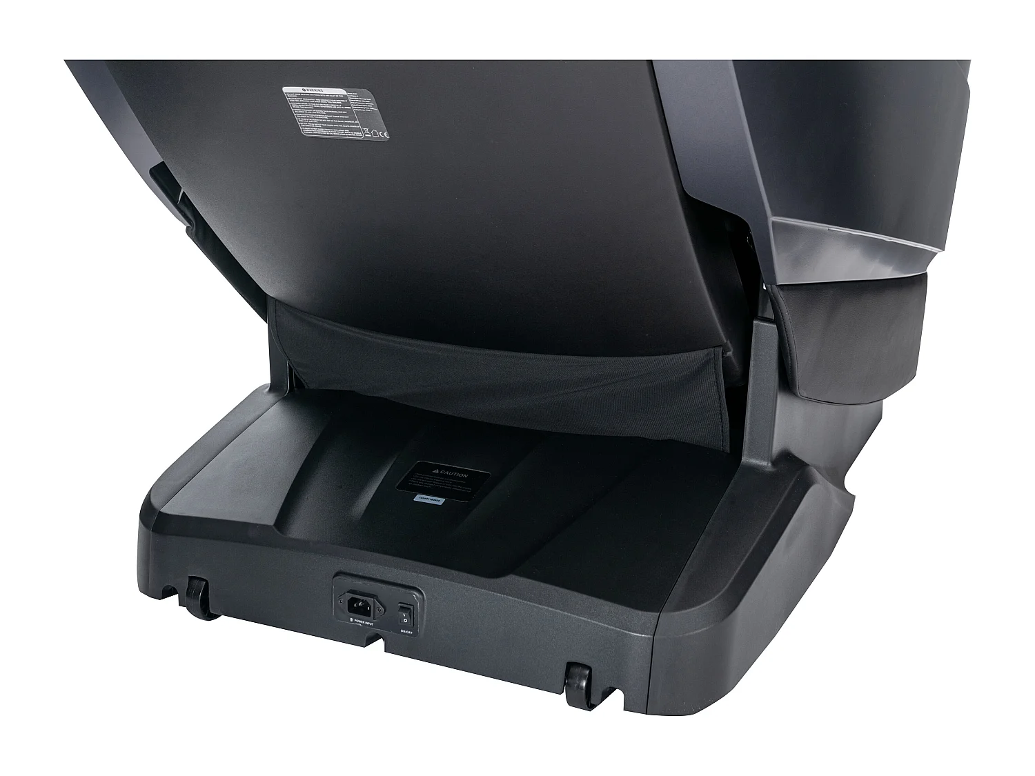 Massagesessel - Kunstleder - Sprachsteuerung - Zero-Gravity-System - Schwarz - ULAP