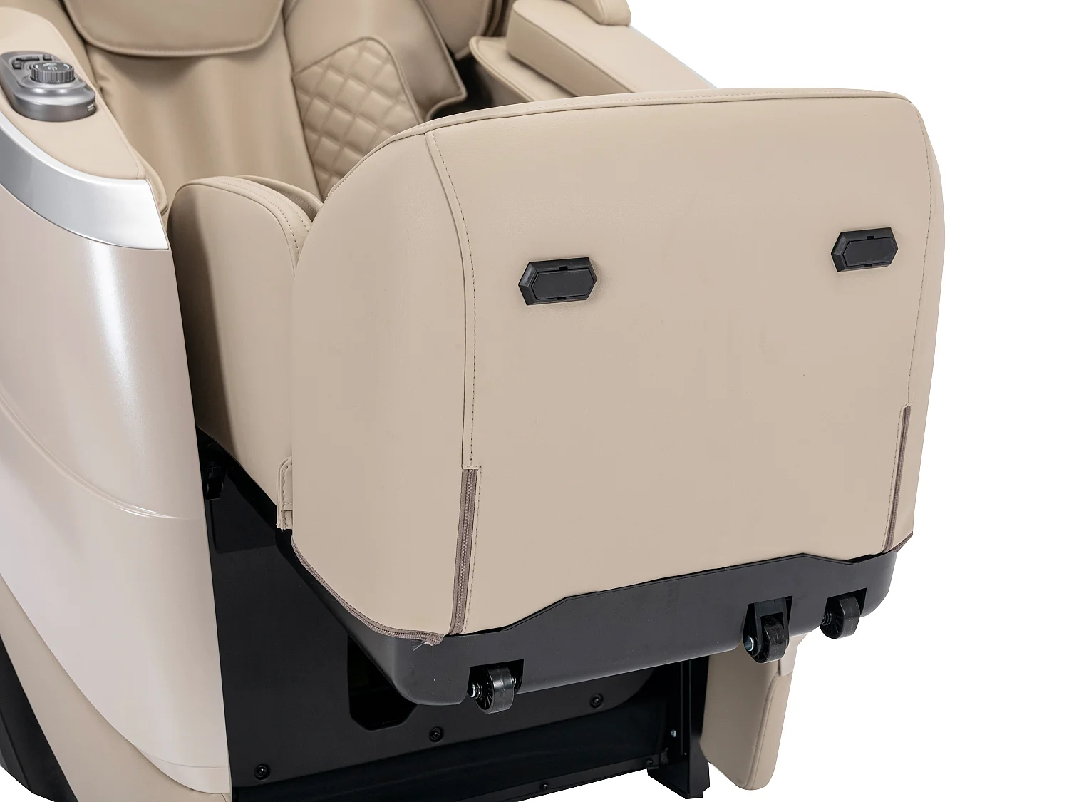 Poltrona massaggiante Controllo vocale Sistema zero gravity in Similpelle Beige  - ULAP