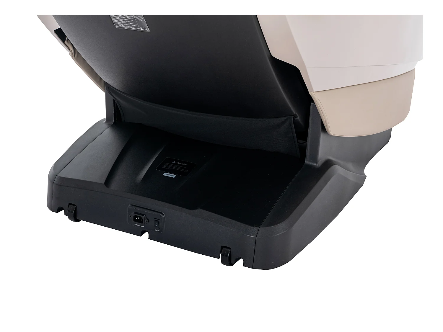 Massagefauteuil in kunstleer - Stembediening - Zero gravity-systeem - Beige - ULAP