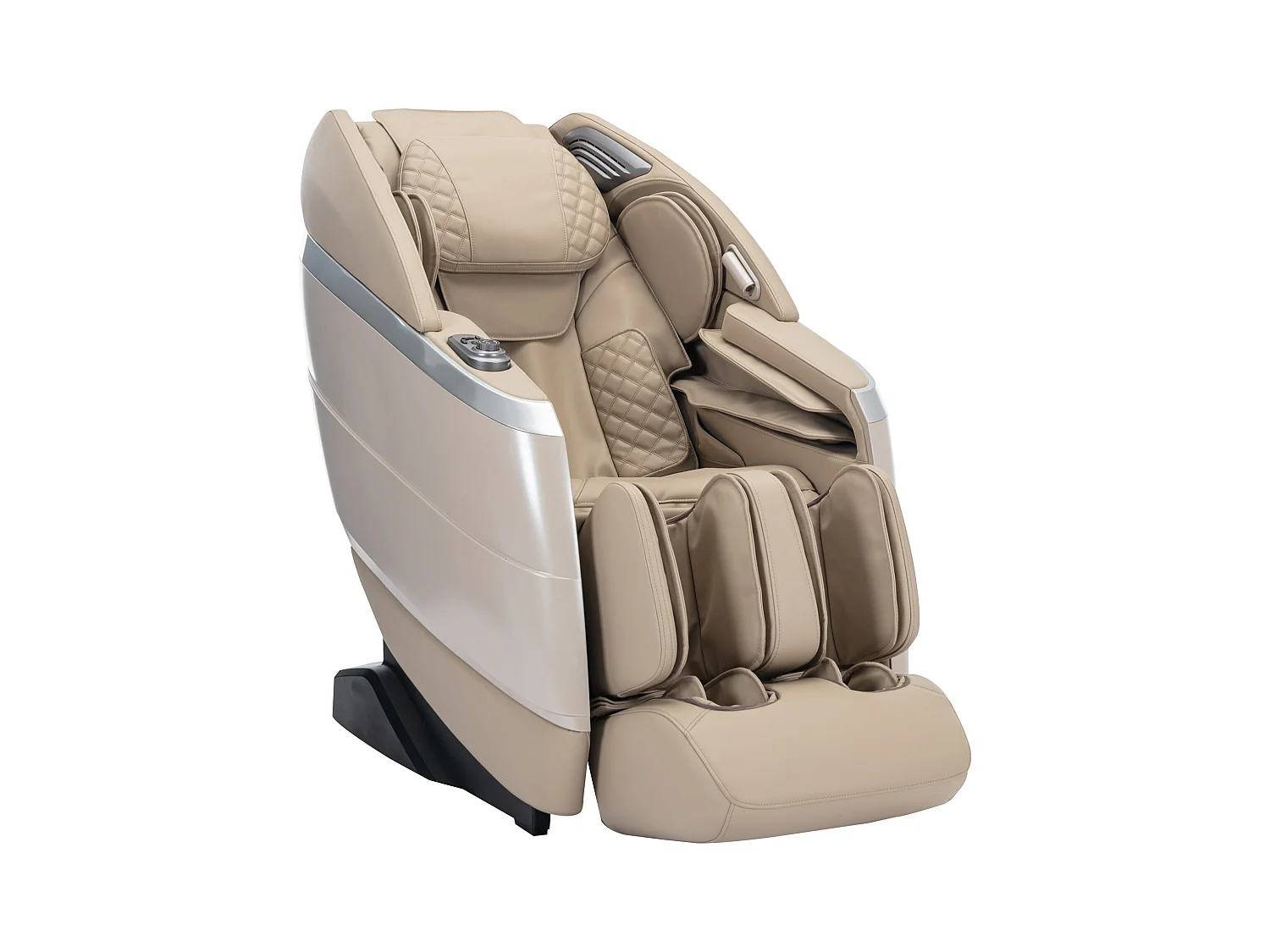 Massagefauteuil in kunstleer - Stembediening - Zero gravity-systeem - Beige - ULAP