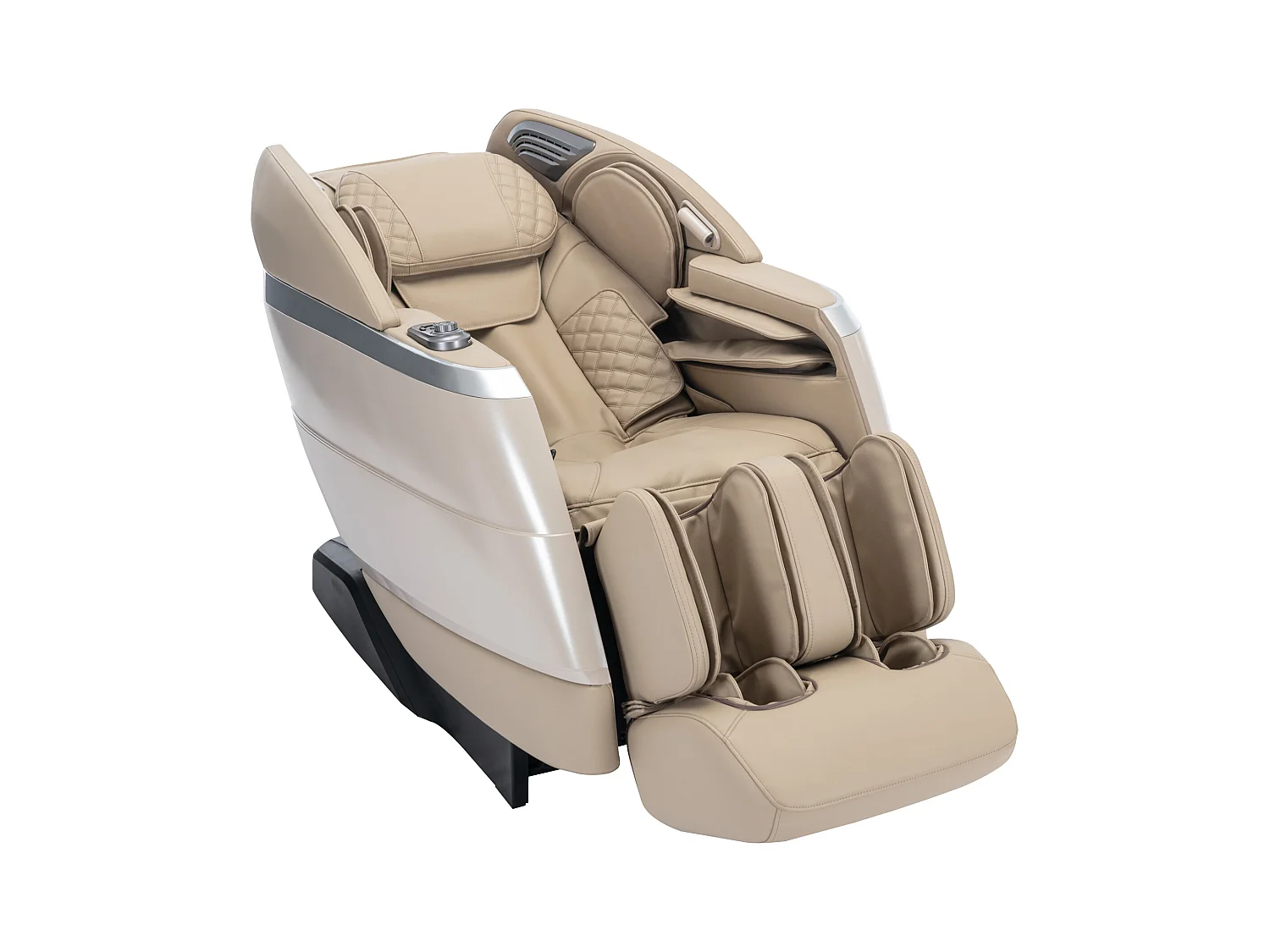 Massagefauteuil in kunstleer - Stembediening - Zero gravity-systeem - Beige - ULAP