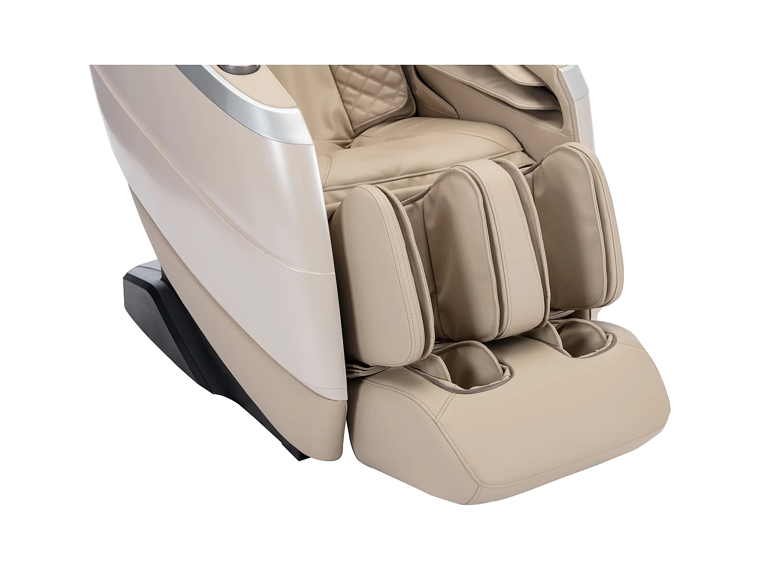 Massagefauteuil in kunstleer - Stembediening - Zero gravity-systeem - Beige - ULAP