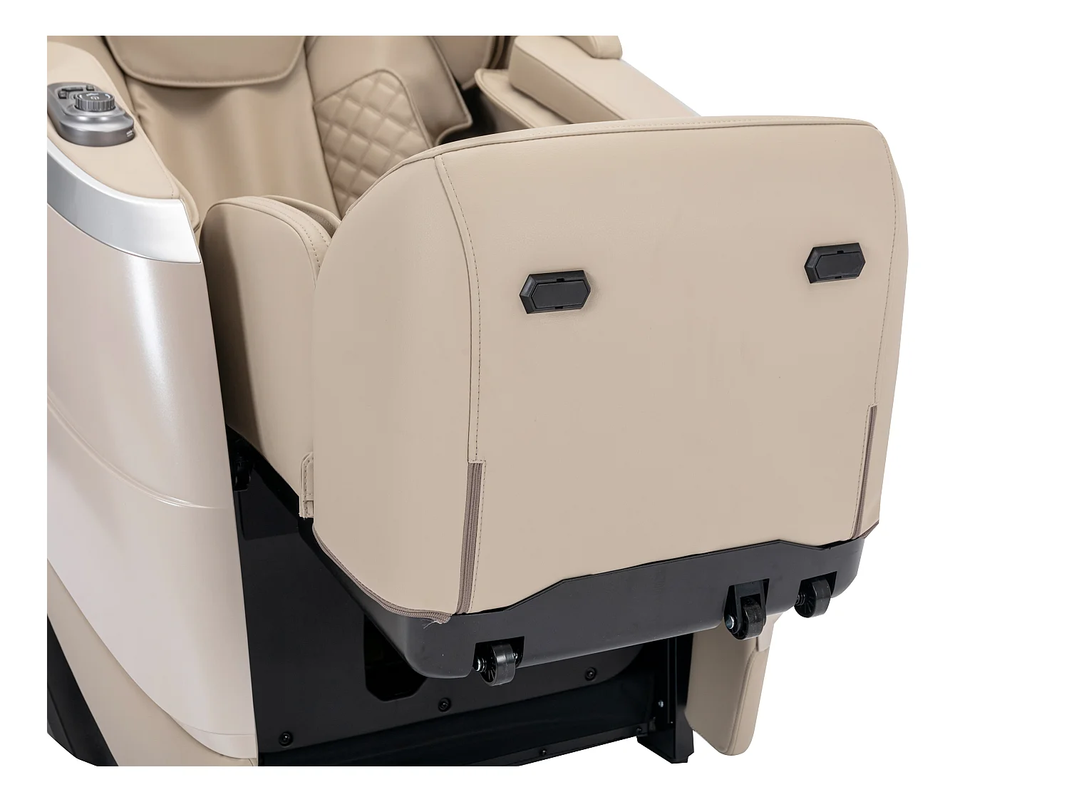 Massagefauteuil in kunstleer - Stembediening - Zero gravity-systeem - Beige - ULAP