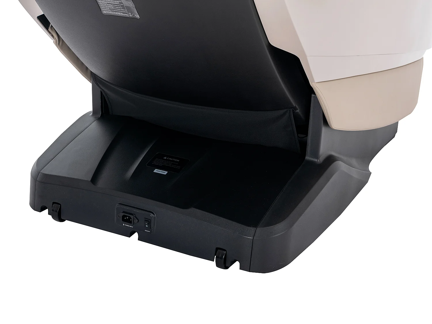 Massagefauteuil in kunstleer - Stembediening - Zero gravity-systeem - Beige - ULAP