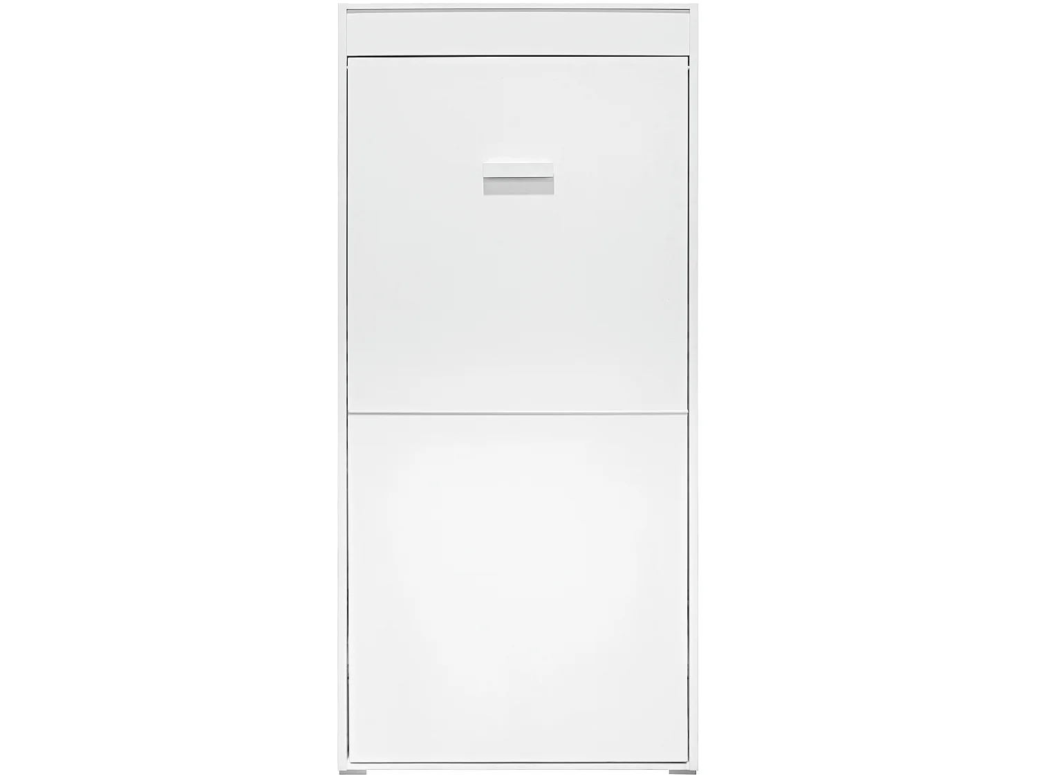 Cama dobrável vertical 90X190 branca