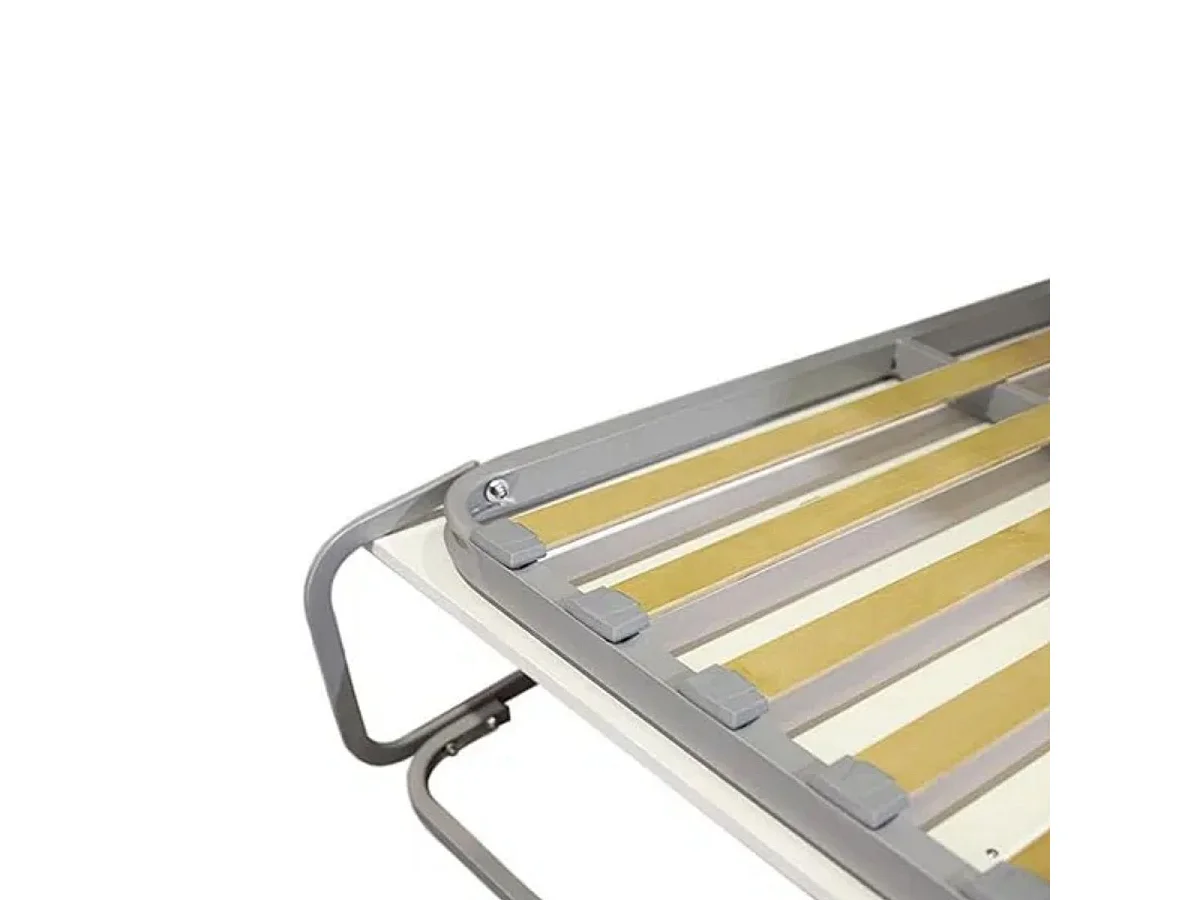 Cama dobrável vertical 90X190 branca