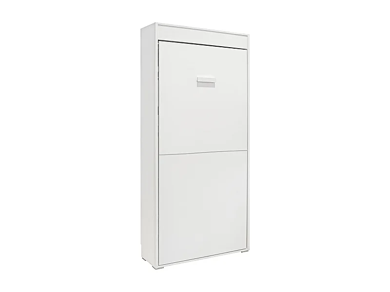 Cama Abatible Vertical De 90X190 Color Blanco