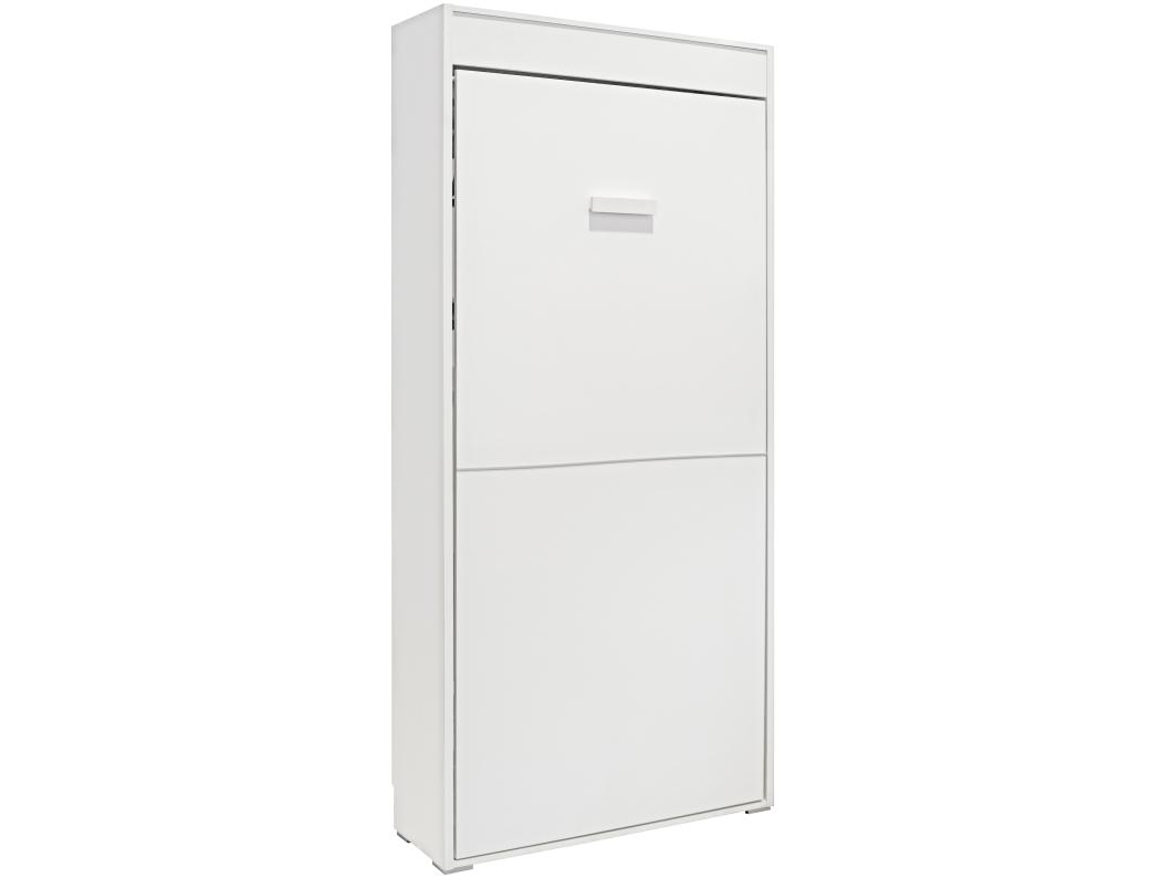 Cama Abatible Vertical De 90X190 Color Blanco