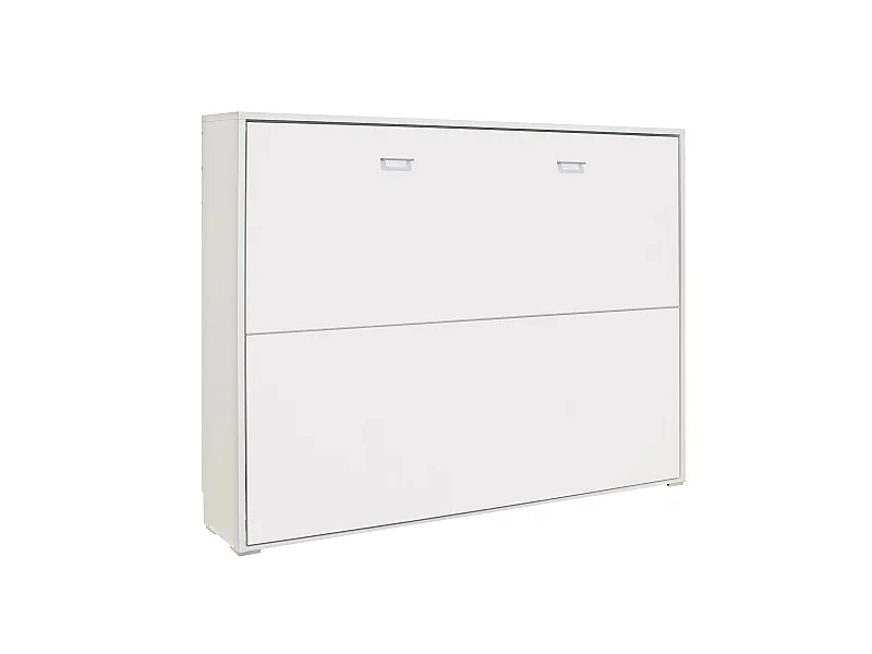 Cama Dupla Dobrável Horizontal 135X190 Cor Branco