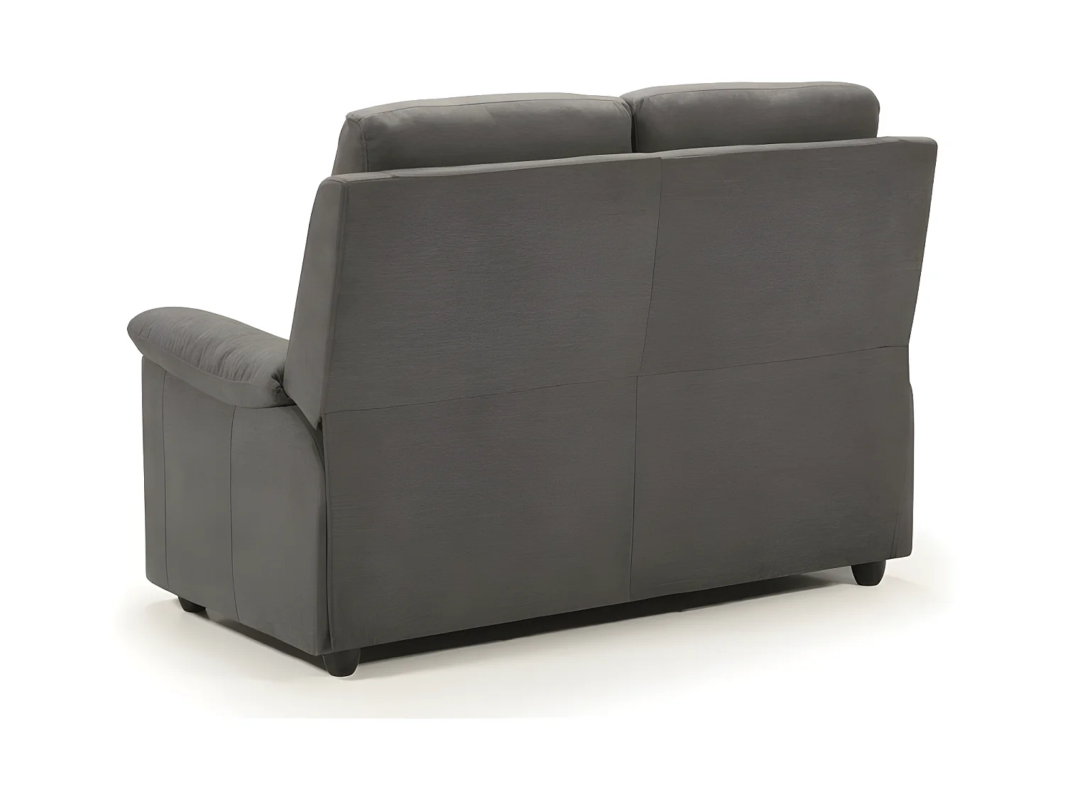 Ensemble canapé de 3 places relax manuel + canapé de 2 places fixes en tissu