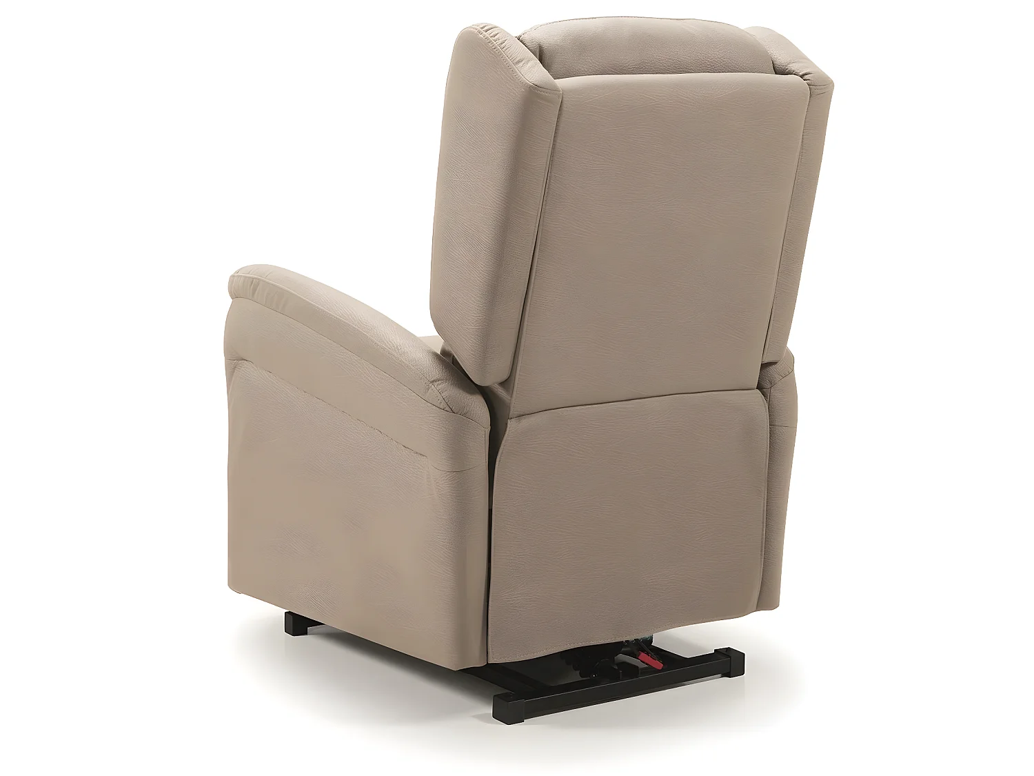 Fauteuil relax électrique releveur en tissu waterproof couleur Beige