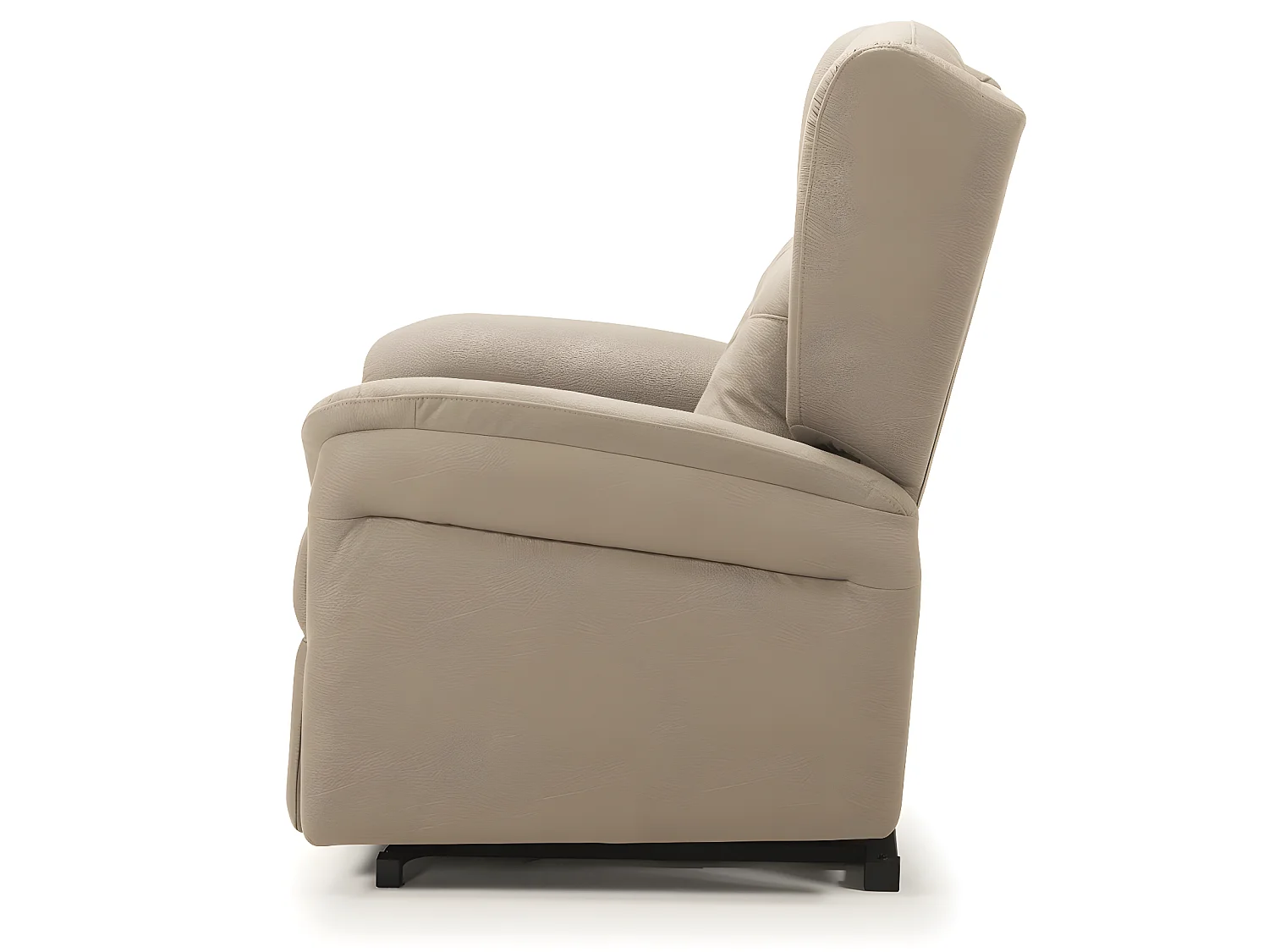 Fauteuil relax électrique releveur en tissu waterproof couleur Beige